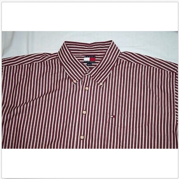 Tommy Hilfiger Short Sleeve Button Down Shirt - Picture 2 of 5